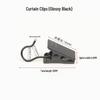 Heavy-Duty Stainless Steel Curtain Clip Hooks