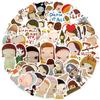 10/50Pcs Yoshitomo Nara Stickers Mori Girl Waterproof Decal Laptop Motorcycle Luggage Snowboard Fridge Phone Car Sticker