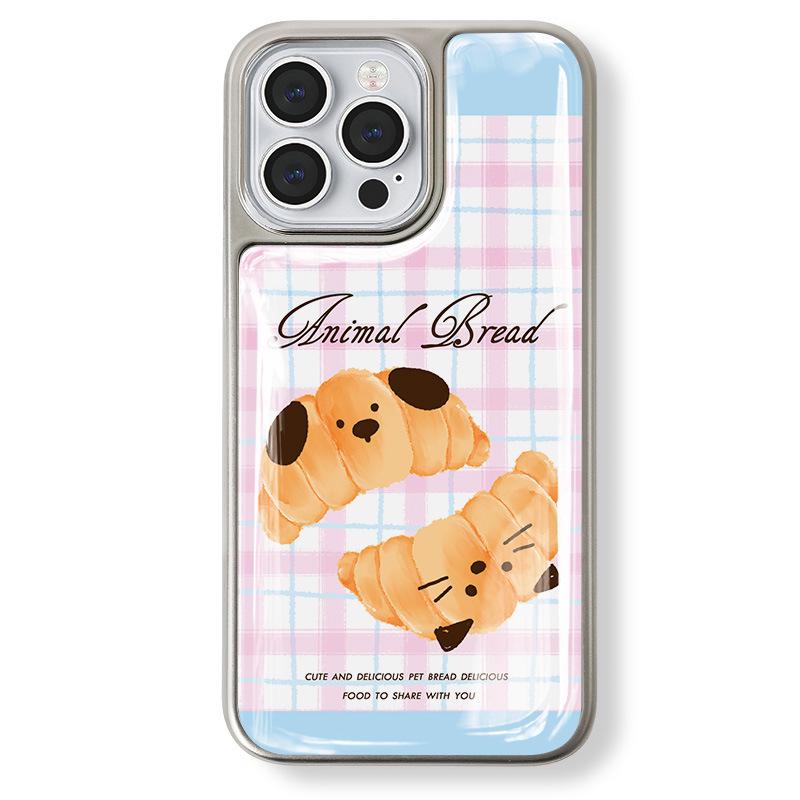 

Чехол Zhitai с гальванизированным серебряным краем и капельным клеем для iPhone 14/13 Pro Max и Huawei Mate 60. iPhone 17 Air