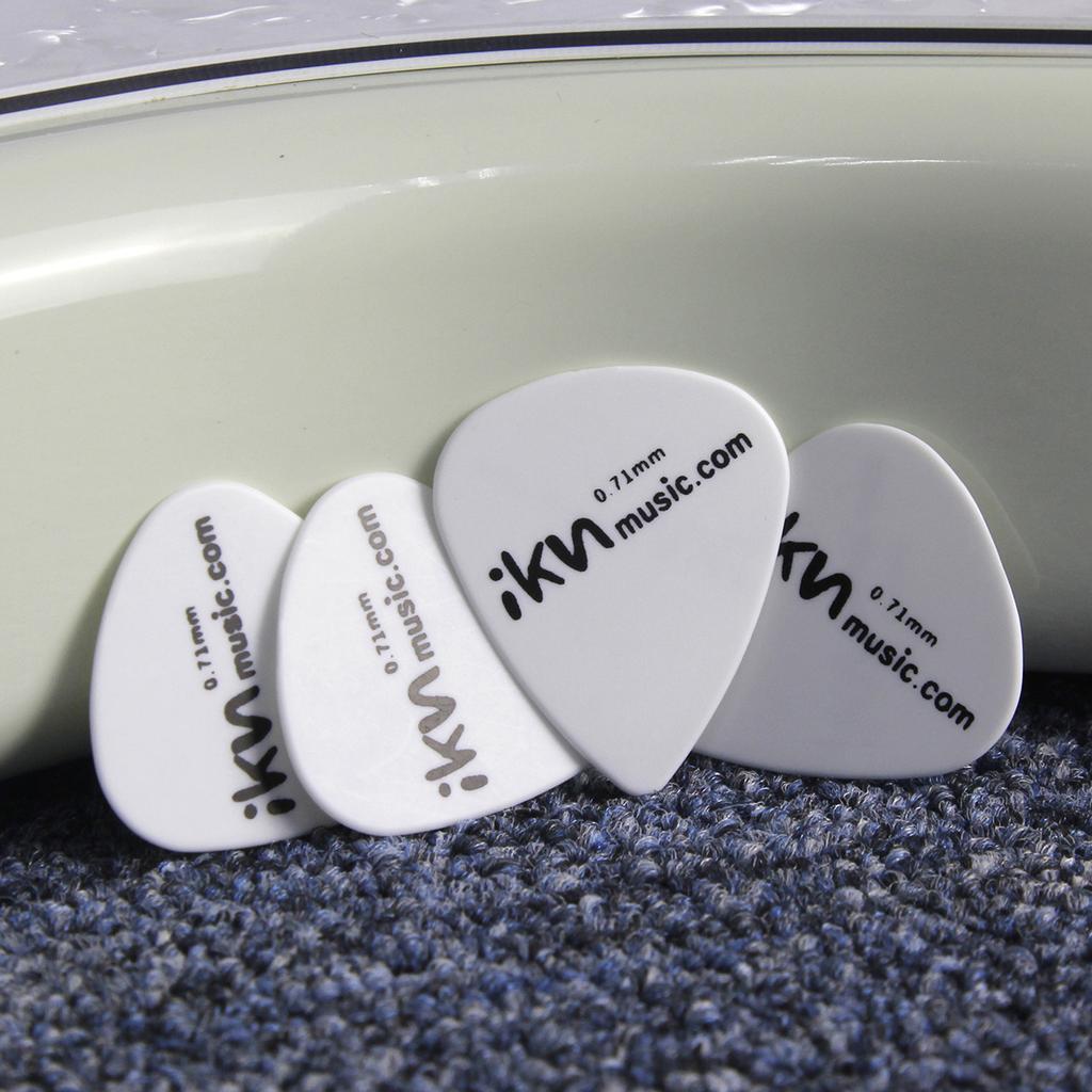 NEW 10PCS Guitar Picks ABS Acoustic Electric Bass Picks Plectrum Guitar Accessories 0.49mm/0.71mm/0.9mm Choose