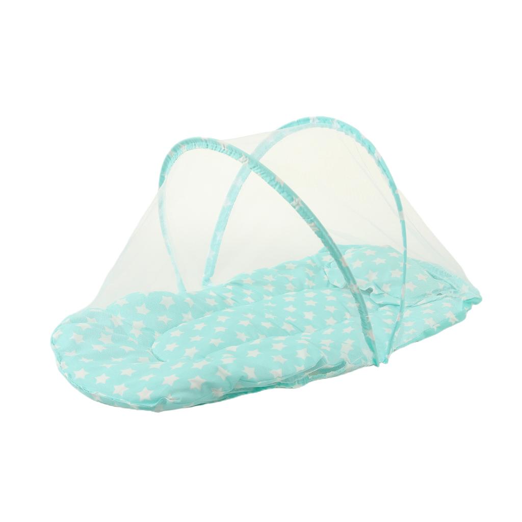 1Pc Portable Foldable Baby Mosquito Net No Installation with Sleep Cushion Pillow Mosquito Net Super Soft Baby Mosquito Net