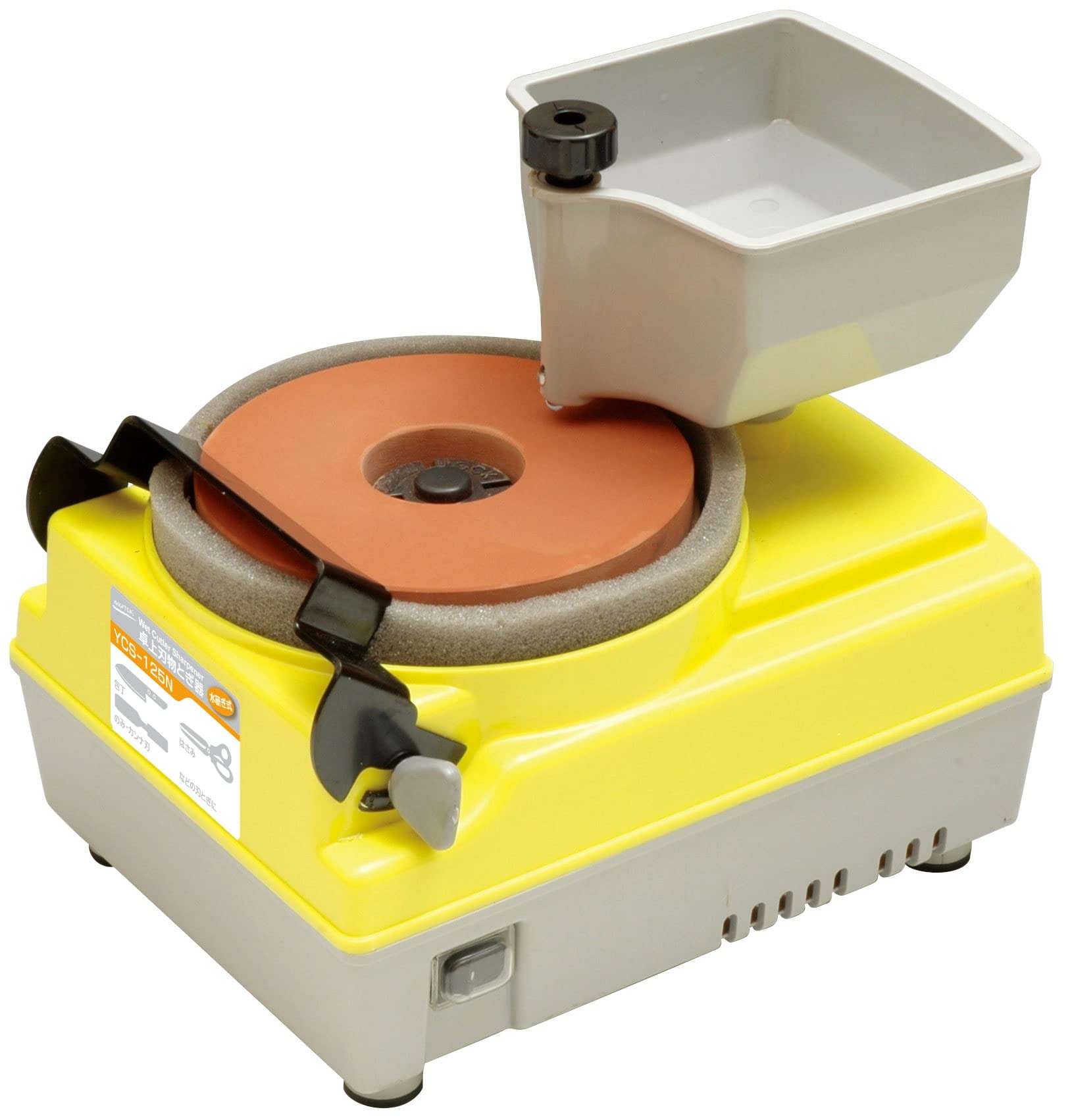 

Накатоми Настольный нож Нож Ржавчина с Нож Желтый YCS-125N Точилка, Тип водной заточки, Точилка, Удалитель, Направляющая,