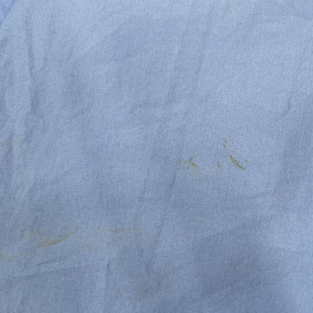 Graphpaper GM221-50116B Blue Oversized Banded Collar Shirt tops F blueUsed