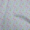 oneOone Georgette Viscose Black Fabric Leaves Fabric For Sewing Printed Craft Fabric By The Yard 42 Inch
