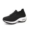 Women's Shoes Casual Sneakers Women's Flying Weaving Casual Running Shoes Socks Shoes Rockers