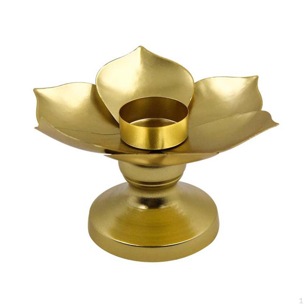 Lotus Candle Holder Set for Home Decoration