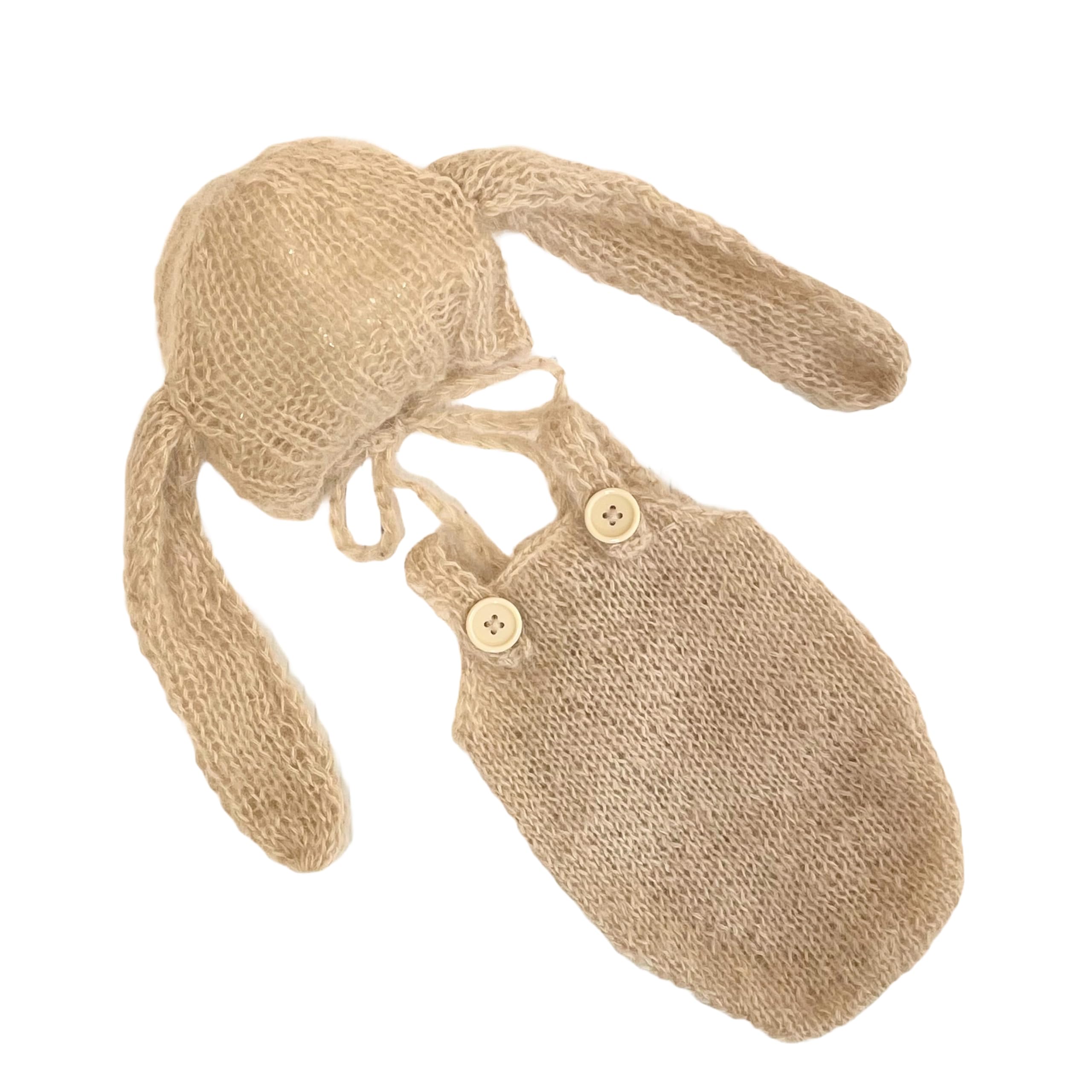 

Фото для новонародженого чепчик з вушками кролика та фото для новонародженого 6 місяців [магазин NANA] зйомка ромпер, набір з 2 предметів, розмір, сірий, білий, коричневий, місячний (коричневий,