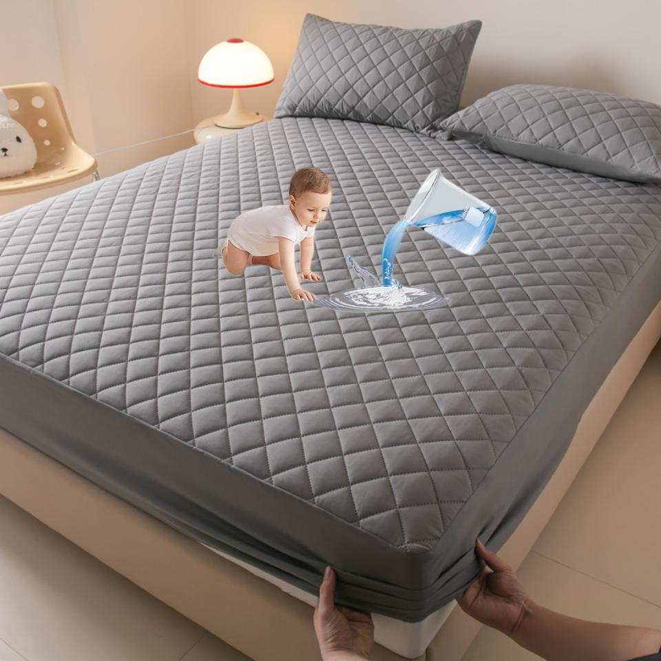 

Водонепроницаемый наматрасник с защитой от клещей, мягкая удобная дышащая простыня на кровати, не включая наволочку only pillowcases