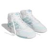 Adidas Originals Drop Step High Top Skate Shoes Women Sneakers White Blue HQ6983