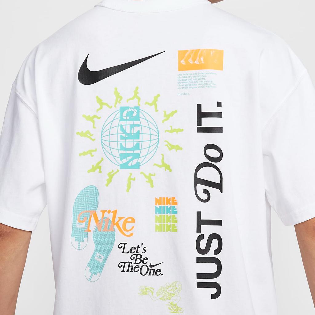 Nike Sportswear Essentials Series T-Shirt Comfortable Kids Tops White HM4454100
