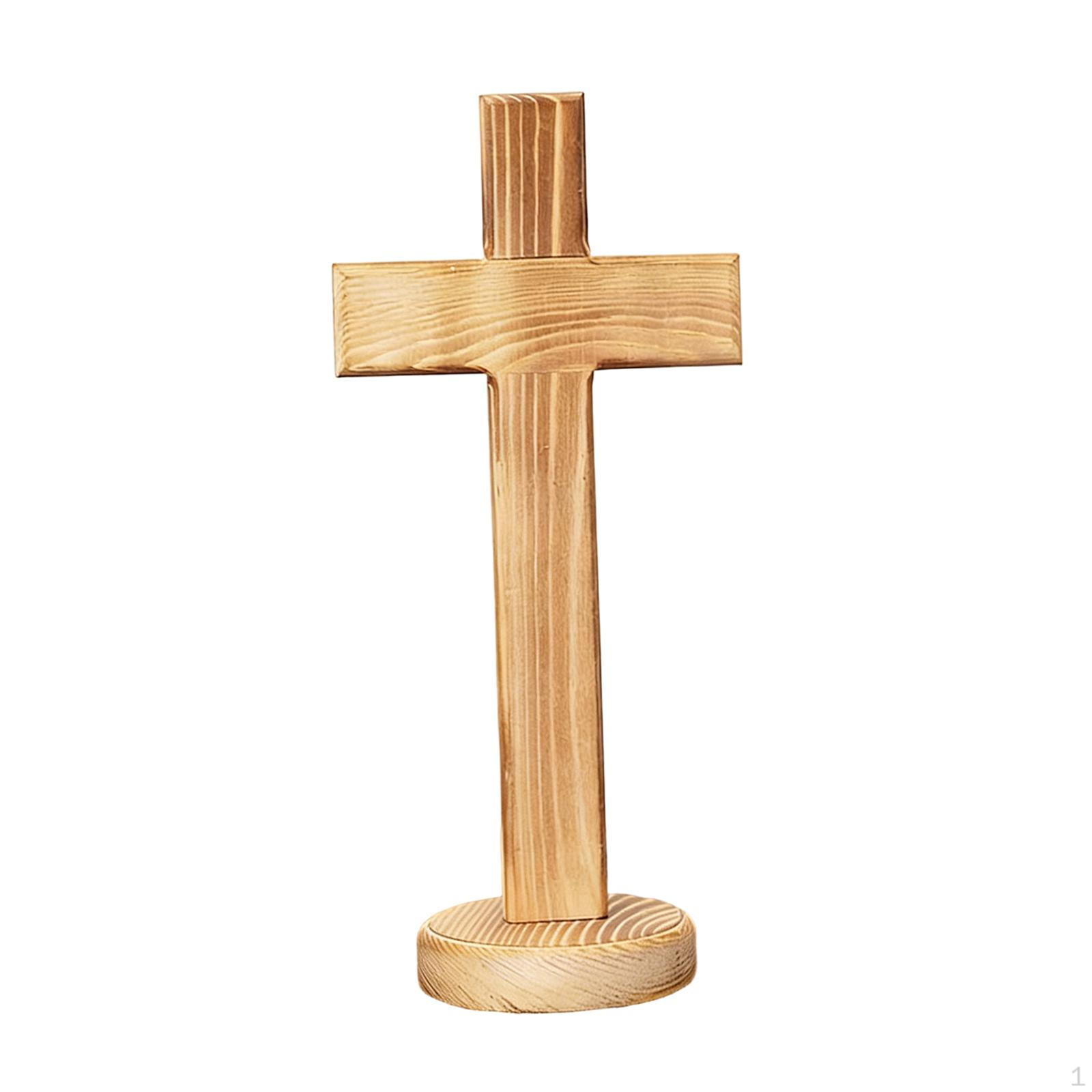 

Wood Standing Desktop Ornament for Entrance Desk Shelf