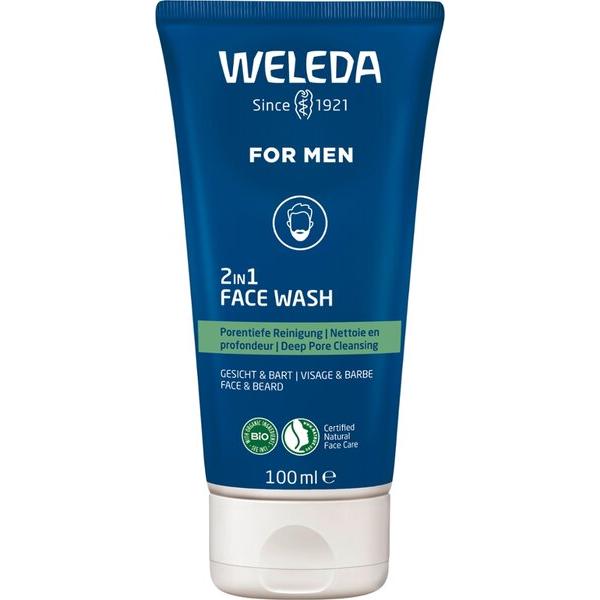 Weleda For Men 2in1 Face Wash 100ml