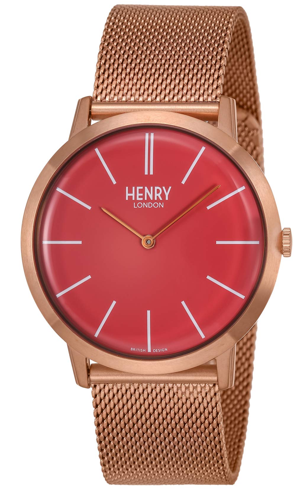 

Часы Henry London ICONIC, 40 мм, Мужские, Розовый циферблат, Нержавеющая сталь, Минеральное стекло, Кварцевый механизм, Белые, HL40-M-0312 (Импортный)