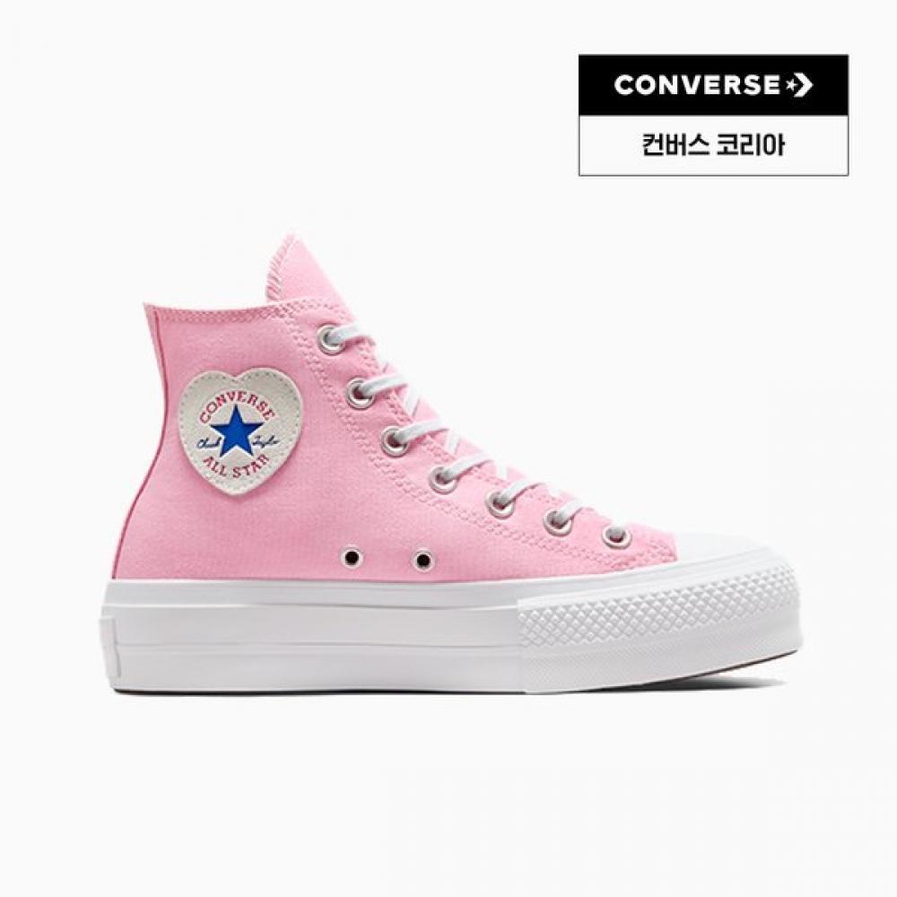

Converse Chuck Taylor All Star Lift Platform Heart Patch Lotus Pink A10084c 250