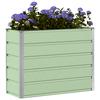 Plant Pot Green 100 X 40 X 75 Cm Steel