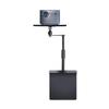 Universal Hidden Projector Wall Bracket, 6mm Thickened Shelf for Bedside or Floor Installation.