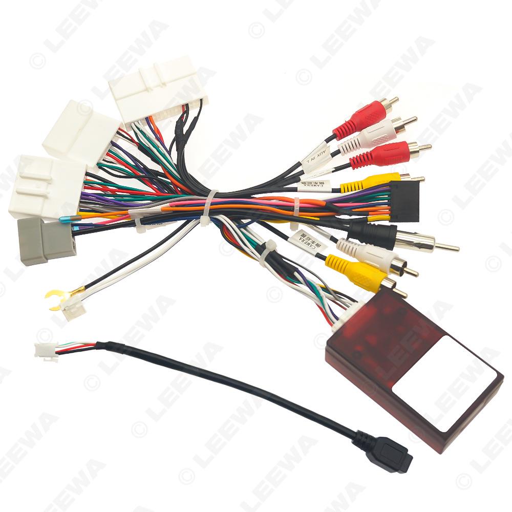 כבל מתח מפצח Canbus עבור שדרוג מערכת ניווט ל-Nissan X-Trail/Qashqai/Altima/Rogue