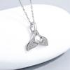 S925 Sterling Silver 5.2mm DIY Fishtail Mermaid Necklace Clavicle Chain