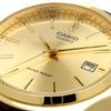 Casio Quartz Watch Gold with Brown Leather International Model Men's MTP-1183Q-9A Band, [Used]