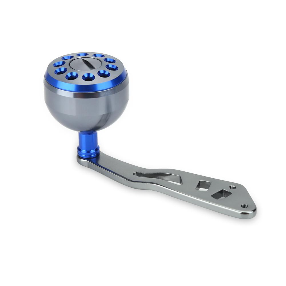 

1 шт. прочная металлическая ручка, часть аксессуара для круглой рыболовной катушки Abu Baitcast(синий) синий