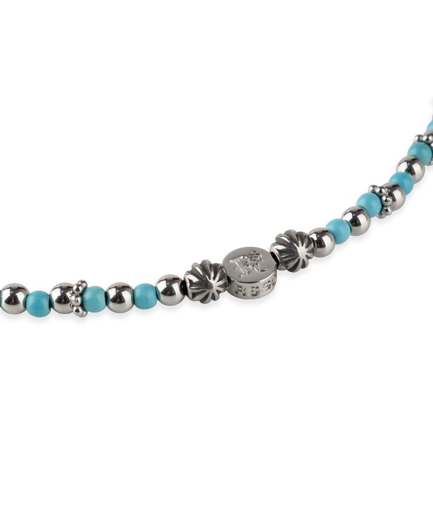 Rssc Western Beads Chain Necklace - Turquoise