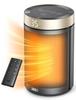 Dreo Space Heaters for Indoor Portable Heater with Eco Mode and Fan 1500W PTC Ceramic Fast Safety Heat for Office Bedroom Gold Use, Thermostat, 1-12H