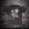 Three Possums Howling At Moon Vintage Shirt, Funny Possum Bootleg Tees, Retro Opossum Lover Tshirt, Washed Cotton Unisex Tee, Silly Gifts