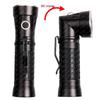 Rechargeable 90-Degree Folding Work Flashlight with Magnetic Base