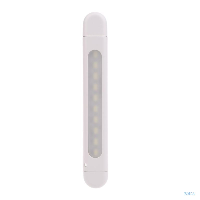 B0KA Portable USB Powered LED Lamp Small USB Night Light Support Micro USB/ TypeC for Camping and Travel