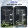 Automatic Fish & Turtle Feeder with Floating Ring and Anti-Dispersion Tube for Small Guppies
