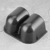 Gauge Mount Holder 52mm 2-Hole Gauge Pod Carbon Fiber Car Meter Stand for Tachometer Voltage Temperature Meters