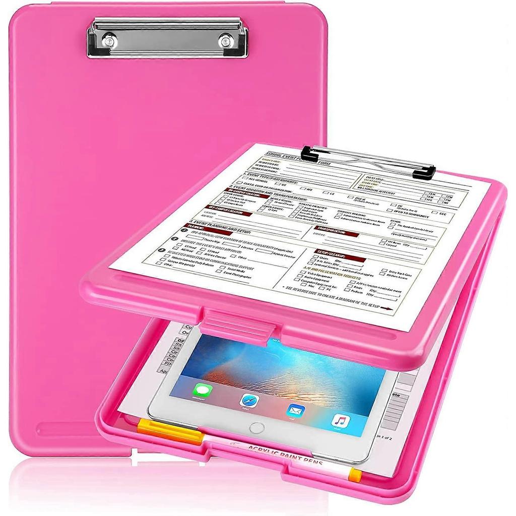 Schowek z miejscem do przechowywania Plastikowy schowek z niskim klipsem Wytrzymałe schowki pielęgniarskie Składany wodoodporny schowek trenerski