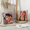 Singer R-Rosalia Cushion Cover Breathable Linen Pillowcase Summer Odorless Eco-Friendly Invisible Zipper Washable