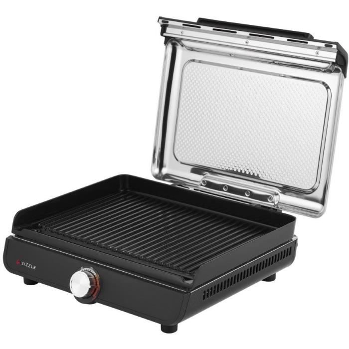 Grill and Plancha NINJA - Sizzle GR101EU - Surface 34x8x13.5cm - Up To 260°C