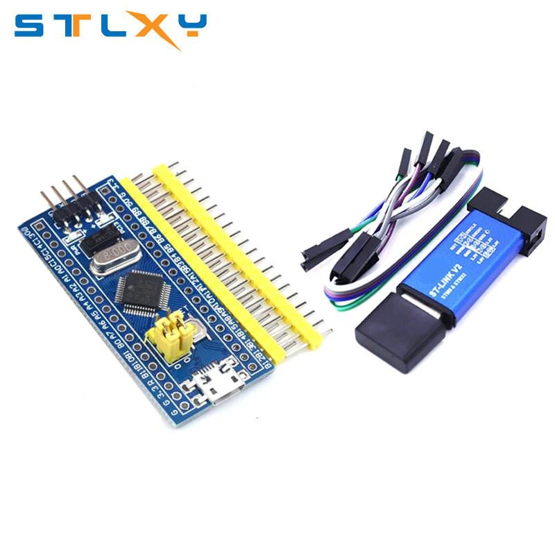 STM32F103C8T6 ARM STM32 Minimum System Development Board Module For Arduino DIY Kit ST-Link V2 Mini STM8 Simulator Download