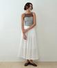 Simeteuligpeosenteu Multi-Way Long Skirt / White