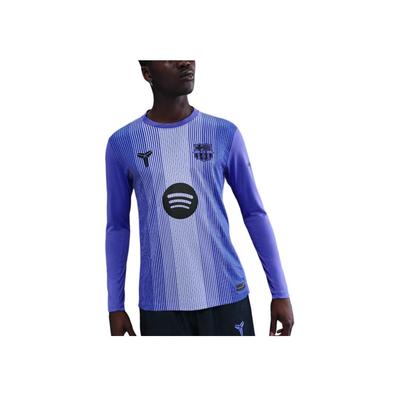Dri-Fit Kobe 2025/26 Season Fan Version Fashion Comfortable Versatile Skin-Friendly Long Sleeve Football Shirt Men Tops HQ9290-511