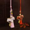 Satin Pony Embroidered Pendant Chinese Style Car Hanging Ornaments  Zodiac Year Gift