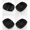 4 Pieces Pad Level Jack Support with Locking Pin Solid for Campsite Leveling