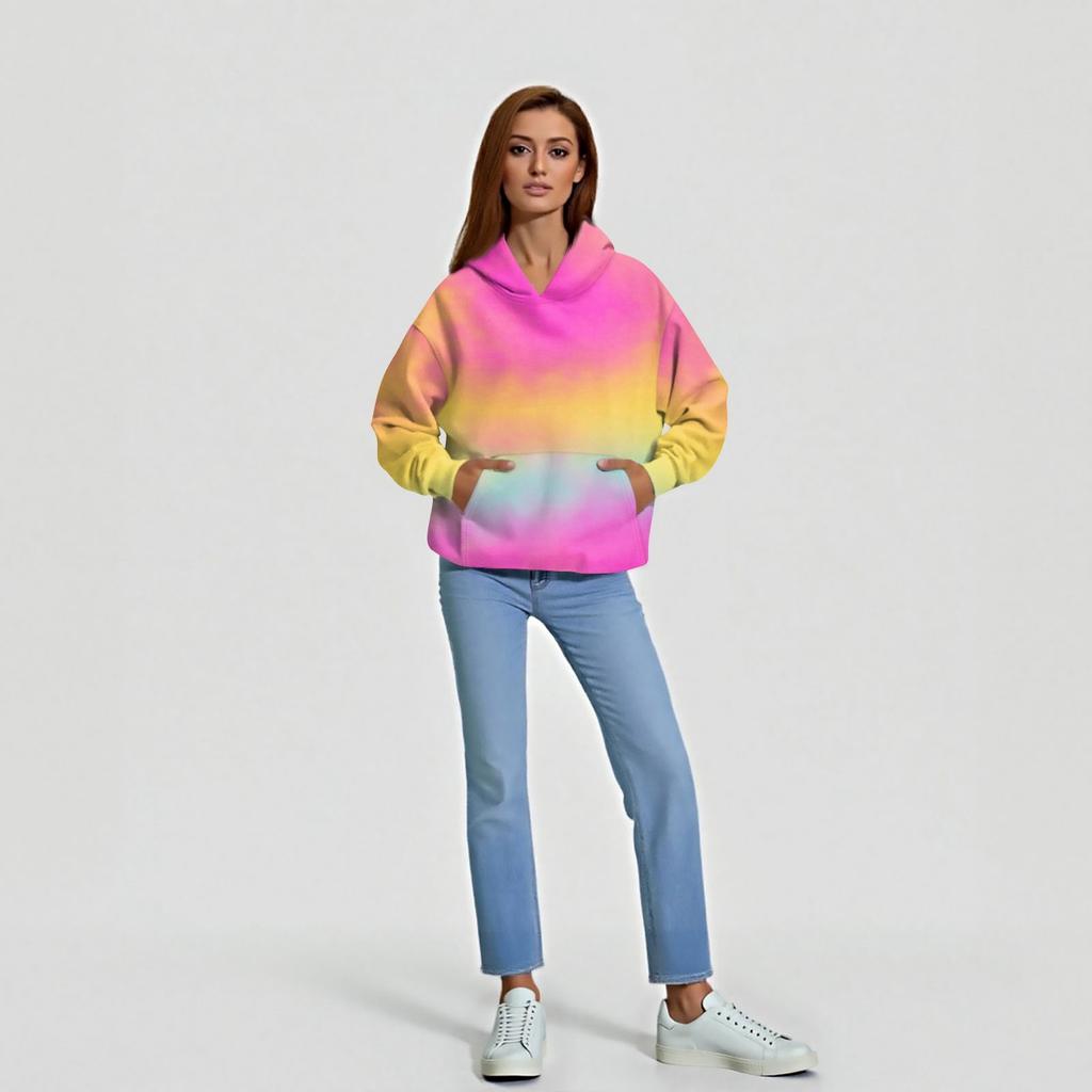 Women's Fashion Daily  Casual V-Neck Long Sleeve Printed Top