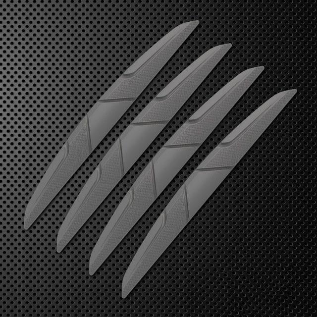 Car Door Edge Anti-collision Protector Bar Stickers Silicone Car Side Protection Guards Rear View Mirror Cover Protection Strip