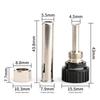 Socket Nut Electric Wood Head Soldering Station Iron Handle Accessories For  852D 936 937D 898D 907/ESD Iron Head Cannula Iron