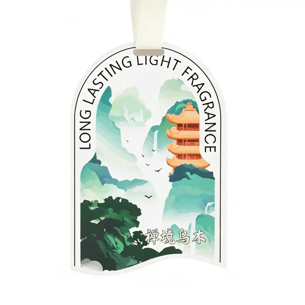 

Car Aromatherapy Hanging Air Freshener Sheets Long Lasting Fragrance Deodorizer For Room Wardrobe & Car Interior N7I3