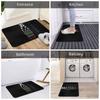 Snellen Eye Chart Front Floor Door Entrance Mat Outdoor Optometrist Optician Kitchen Bathroom Doormat Garage Carpet Rug