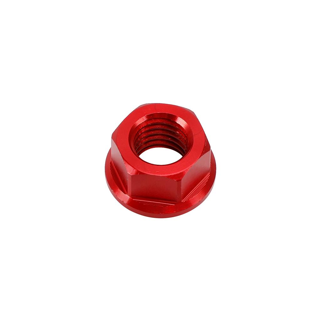 Zestaw Nakrętek Zębatki Tylnej M10x1.5mm Czerwony Do Aprilia RSV RSV4 1000R Factory 2004-2016