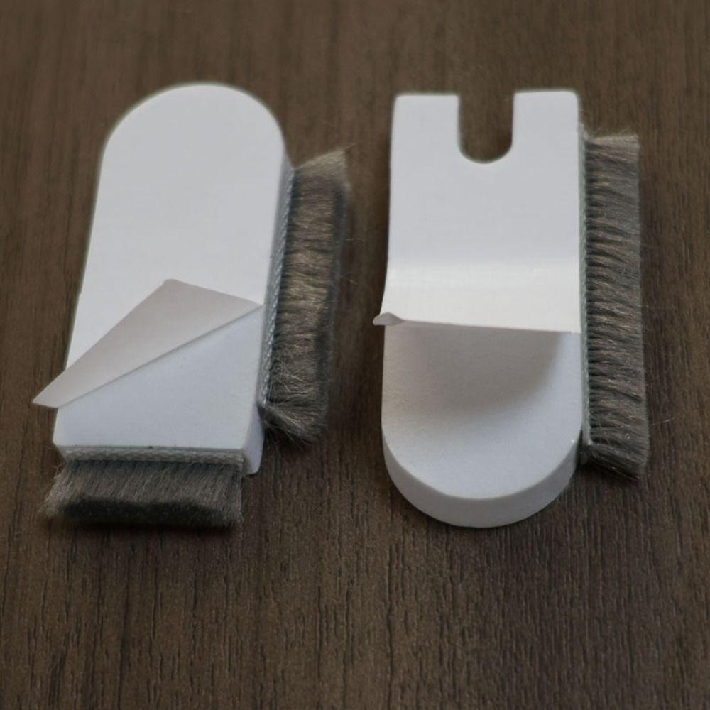 Push-pull EVA+PP Sealing Strip Self-adhesive Windproof Window Buffer Block Up and Down Track Sealing Brush Strip Window Hardware