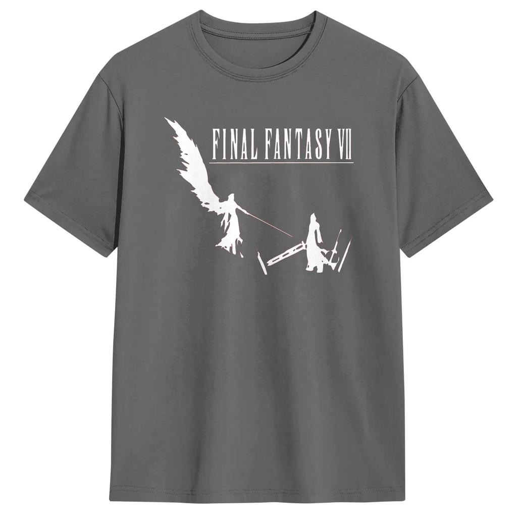 Casual TShirt Summer FF VII Cloud Sephiroth Fashion T Shirts Cotton Tshirt for Unisex Y2K Fun Printed Short Sleeve Top Tees