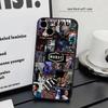 m-Morat For iPhone 17 Air 16 15 14 13 12 11 Pro Black Soft Cover Phone Case