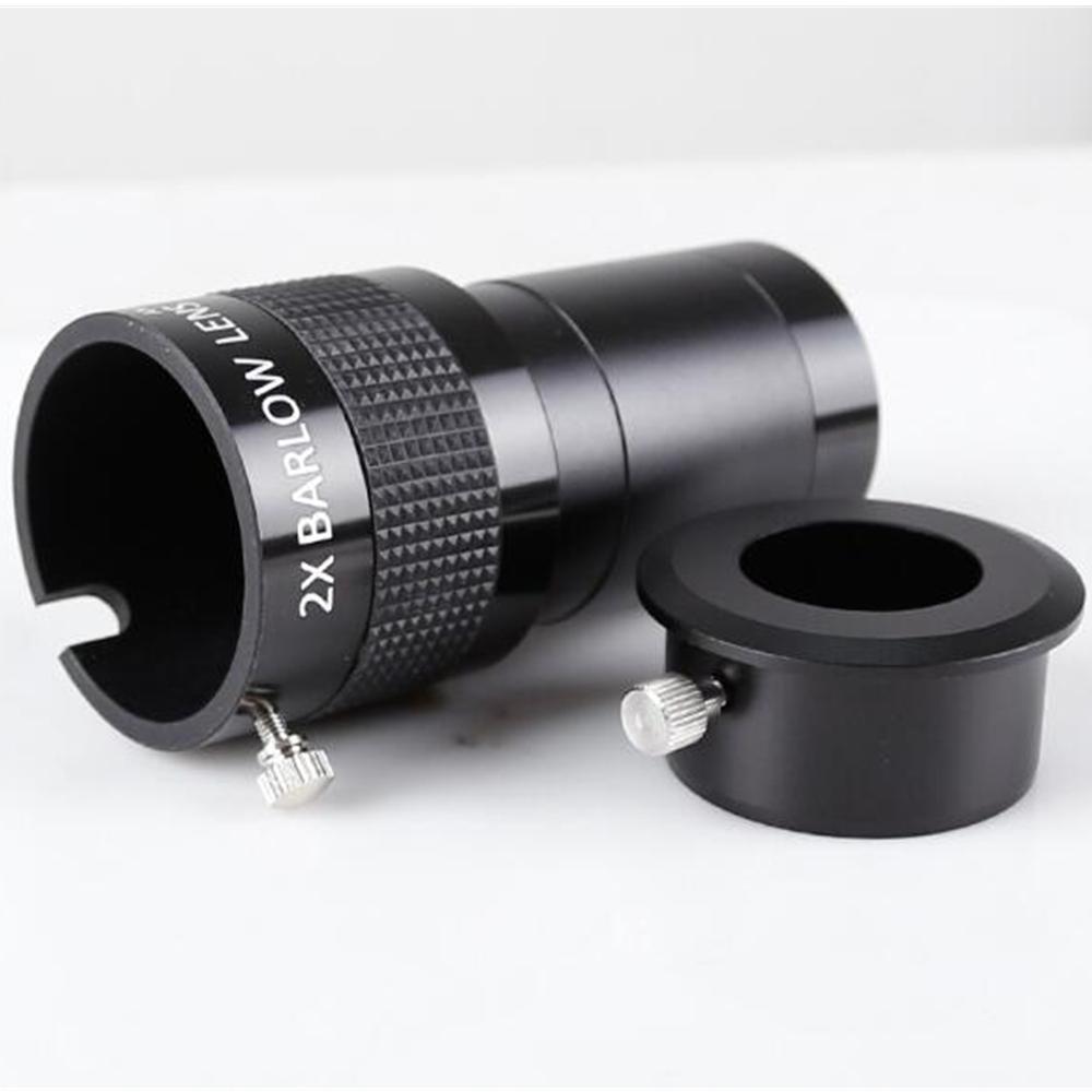 Angeleyes Telescope Accessories 2 Inches M42 Metal 2X Extender 2X Barlow Lens Thread Barlow Mirror Lens