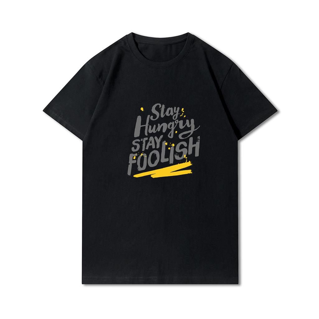 Anime 100 Muster Sommer Übergröße T-Shirts für Männer Buchstaben Bedruckt Lässige Kurzarm Oberteile 100% Baumwolle O Hals T-Shirts